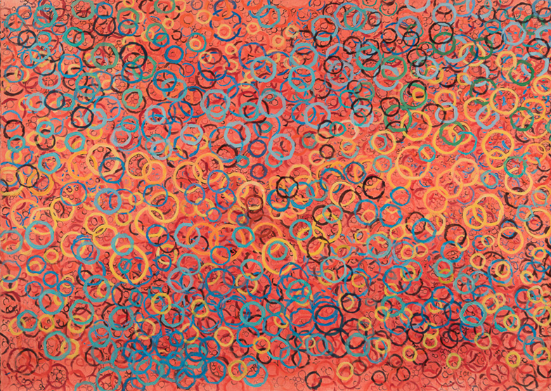 Shalshelet (Panel 1) 3' x 4' 3"