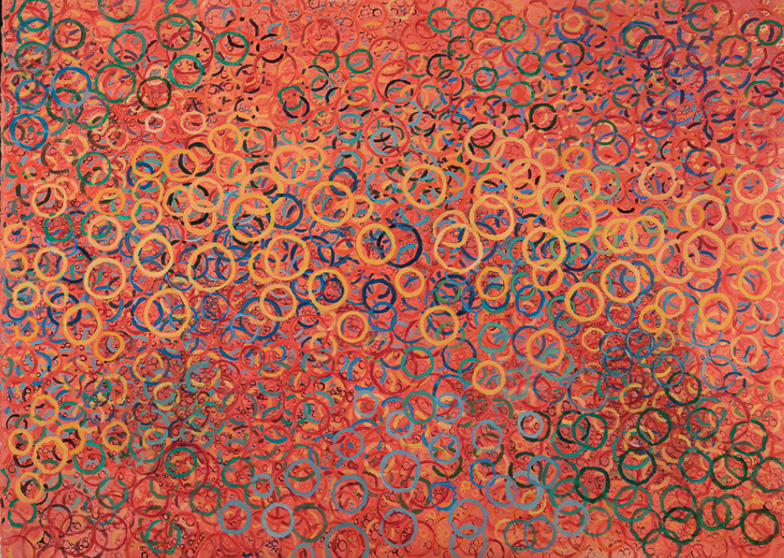 Shalshelet (Panel 3) 3' x 4' 3"