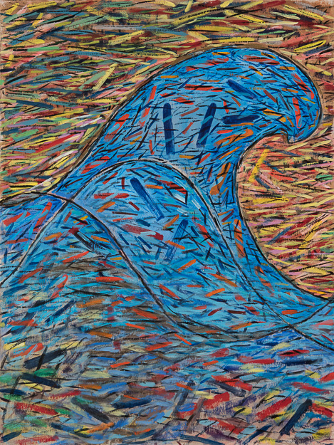 Wave III : 30x22 acryl/ppr